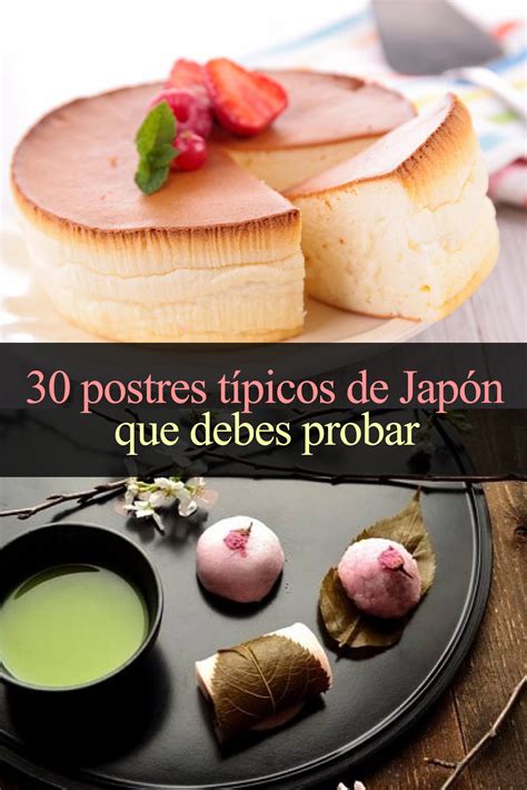 30 postres típicos de Japón que debes probar .